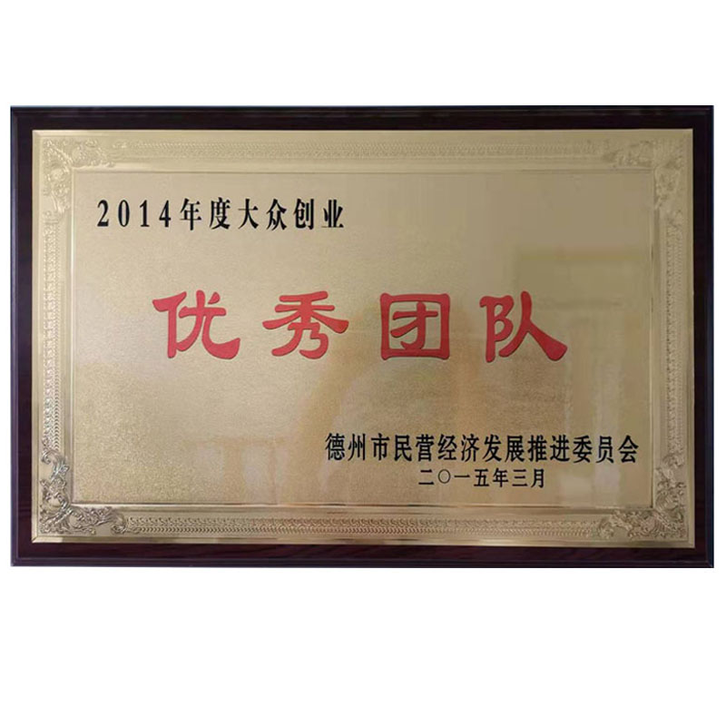 大眾創業優秀團隊